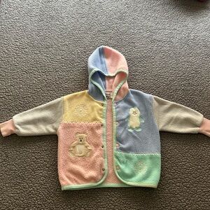 Koala Kids Pink and Blue Baby Jacket